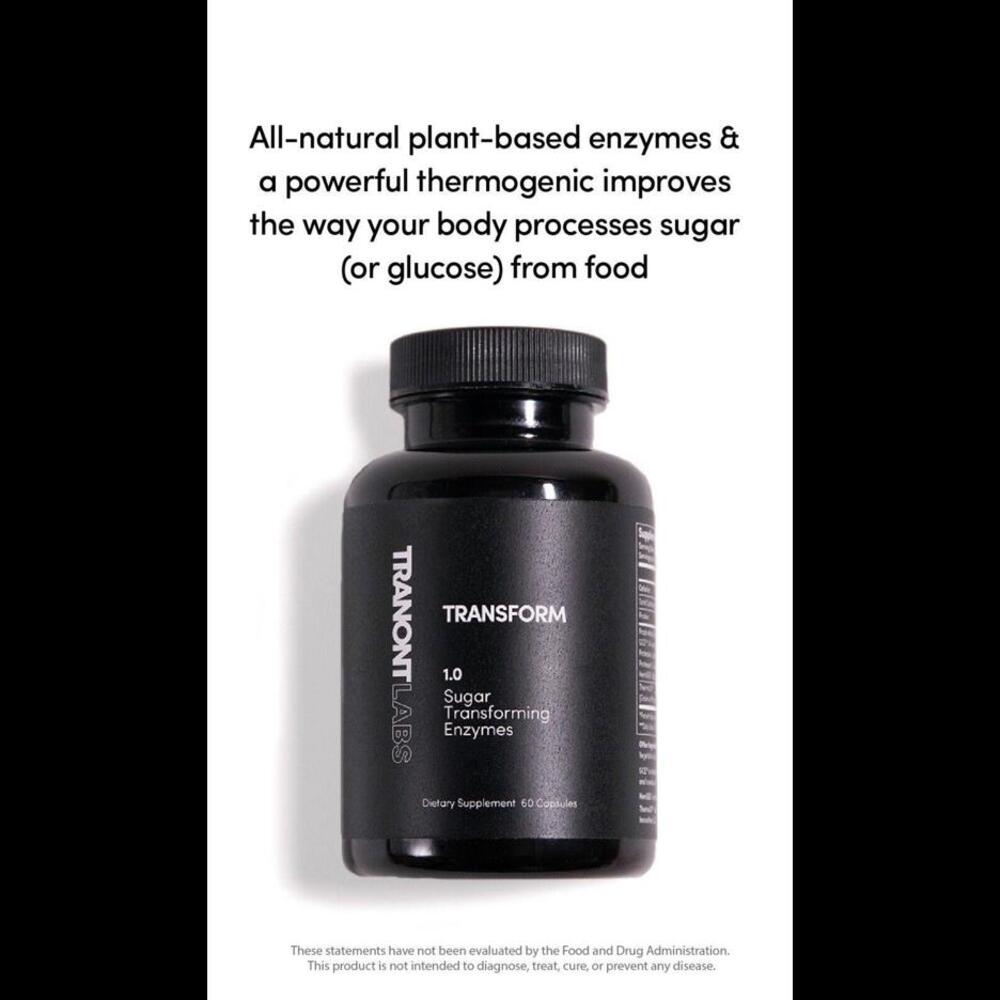 Transform Sugar Transforming Enzymes by Tranont - FREE & FAST shipping